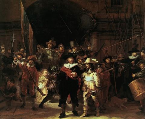 Рембрандт Харменс ван Рейн. Ночной дозор. 1642.